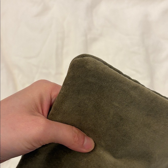 Sezane Olive Green Cosmetic Bag - Picture 8 of 9
